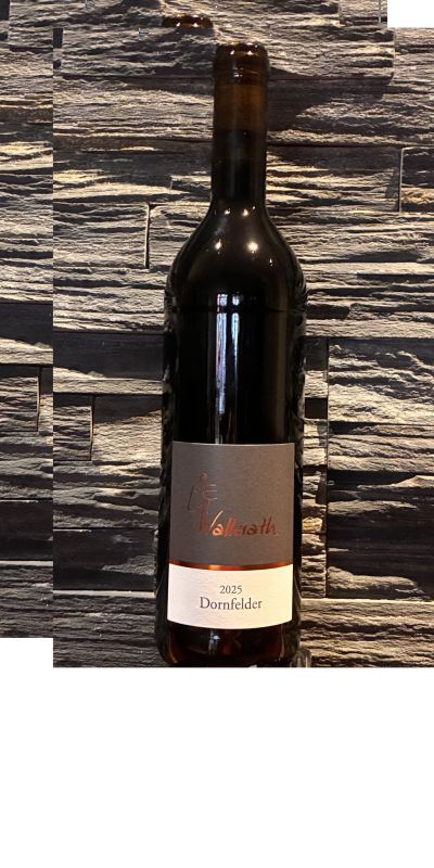 <br>2025er  Dornfelder Qualitätswein  trocken 0,75l<br>